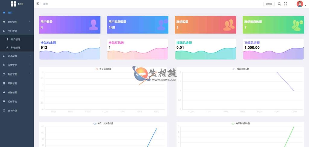 亲测最新版本精仿微信聊天风车IM即时通讯系统APP源码 支持安卓苹果H5三端 简直第二个微信QQ 附搭建教程 第11张 亲测最新版本精仿微信聊天风车IM即时通讯系统APP源码 支持安卓苹果H5三端 简直第二个微信QQ 附搭建教程 第11张